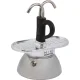 Bialetti Mini Express Induction Espresso Maker with 2 Cups, Black
