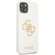 Guess iPhone 13 mini White Silicone 4G Logo Case