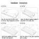 5D Tempered Glass Screen Protector For Xiaomi Redmi 9, black