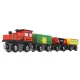 Kruzzel Wooden Magnetic Train Set, 12 Pieces