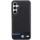 BMW Samsung Galaxy S23 FE Case Leather Carbon, Black