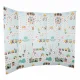 Double-Sided Foam Play Mat 150x200cm Folding Street Design, Multicolor
