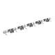 Maclean MC-185 Steel Wall Organizer for Garden Tools & Mops, 60cm