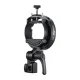 Godox S3 Speedlite Bracket with Bowens Mount Black