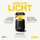 Aqiila Soundbird B10 3-in-1 Portable Speaker & Power Bank Black