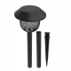 Forever Light SUNARI FLS-30 LED Solar Garden Lamp, Black