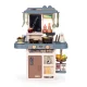 Multistore Kids Play Kitchen with Sound, LED, Steam and Water, 55 Elements