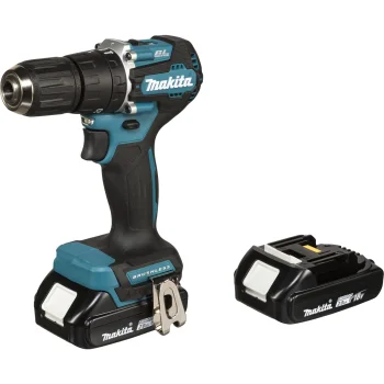 Makita DHP487RAJ Cordless Combi Drill 18V LXT (2x 2.0Ah)