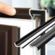 Self-adhesive seal for door windows 4m black