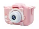 Children HD 1080P Mini Digital Camera with Games Cat, Pink