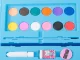 Art Drawing Set in a Suitcase, 68 Pieces, Blue