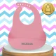 Bakalu NICEkids Silicone Baby Bib with Pocket, Pink