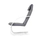 Modernhome Rocking Chair, Grey/White