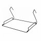 Hanging Cat Hammock Bed for Radiator, Light Grey, 31x46 cm