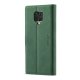 Xiaomi Redmi Note 9 Pro / 9s / Max FORWENW F1 Leather Wallet Book Case Cover, Green