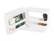 Kitchen Spice Organizer for Cabinet, Expandable, White