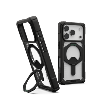 UAG Plasma XTE MagSafe Phone Case Cover iPhone 17 Pro - Clear Black