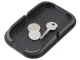 Anti-Slip Silicone Dashboard Mat for Phone and Small Items, Black