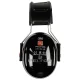 3M Peltor Optime III H540A Hearing Protection Earmuffs 35 dB, Black/Red