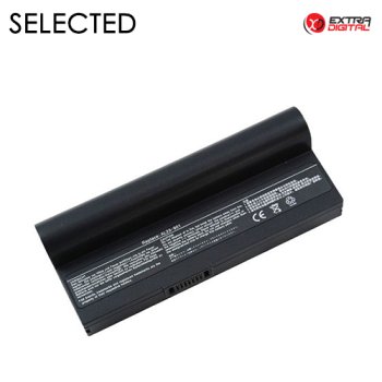 Notebook Battery for ASUS Eee PC 901 1000H Series, 7800mAh Extra Digital Advanced, Black