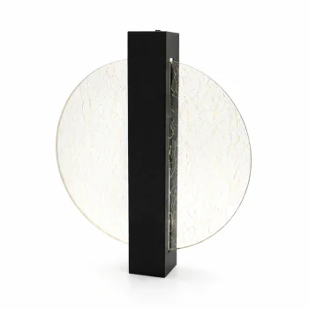 Modern LED Wall Sconce 12W 3 Color Temperatures, Black