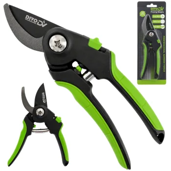 DIVODV Garden Pruning Shears, 20 cm, Green