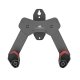 Maclean MC-457 Wall Mount Bike Rack, 25kg, Black