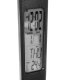 Table Desk Office LED Lamp Light with Weather Station Alarm Clock, Black