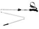 Foldable Adjustable Trekking Pole (1 pc), Silver