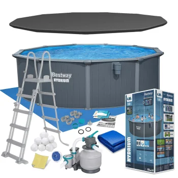 Bestway 561CU All-Year Panel Garden Pool 488 x 132 cm 13in1