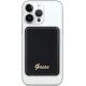 Guess MagSafe Wireless Power Bank Metal Script Logo 5000mAh, Black