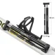 Rockbros 42322821001 Floor Bicycle Pump, Black