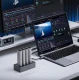 Orico IT48N-C 4-Disk Docking Station with M.2 NVME Clone Function, Gray