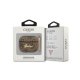 Чехол Guess для AirPods 3 4G Script Metal Collection, коричневый
