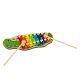 Xylophone Educational Wooden Cymbals For Kids \"Crocodile\" + Music notes