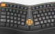 Wireless Ergonomic Keyboard with Backlight Delux GM905DB BT+2.4G, black