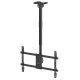 Maclean MC-112 B Ceiling TV Mount, 43-86\", 60kg, VESA 600x400, Black