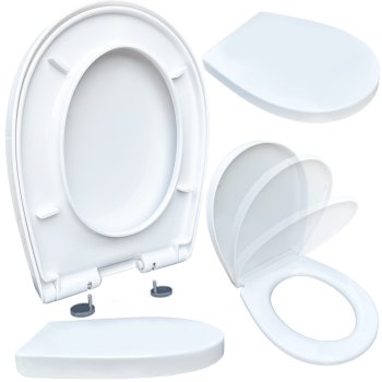 Duo-Sanit Universal Soft Close Quick Release Toilet Seat