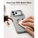 ESR Leather Kickstand MagSafe Case for iPhone 18 Pro Max / 17 Pro Max - Gray