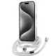 Karl Lagerfeld iPhone 15 Pro Max Case IML Crossbody Monogram, Transparent