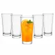 High Drinking Glasses Set 6 Pcs 370ml