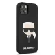 Apple iPhone 13 mini 5,4\'\' Karl Lagerfeld Silicone Karl\'s Head Case Cover, Black
