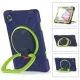 Samsung Galaxy Tab A7 Lite (SM-T220/T225) Tech-Protect X-Armor Hard Case Cover, Navy Blue and Green