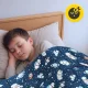 4FIZJO Weighted Blanket for Kids 5 kg, 100x150 cm, Navy Blue