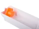 Cling Film Dispenser with Cutter, Magnetic, Orange