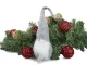 Christmas Gnome with Bendable Hat, 30 cm, Grey