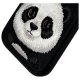 Nimmy Big Eyed Pet 2.0 Panda Case for iPhone 16 Pro, Black