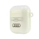 Audi IML Geometric Pattern Case for AirPods 1 / 2 - White