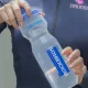 Rockbros Bicycle Bottle 750 ml - Transparent with Blue Mouthpiece