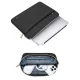 Tech-Protect Puffy 13-14\" Laptop Sleeve Case with Accessory Pouch - Black